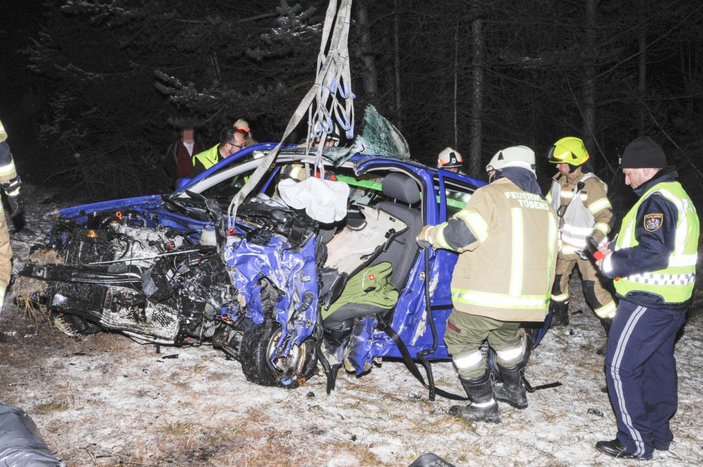 Verkehrsunfall in Tötens