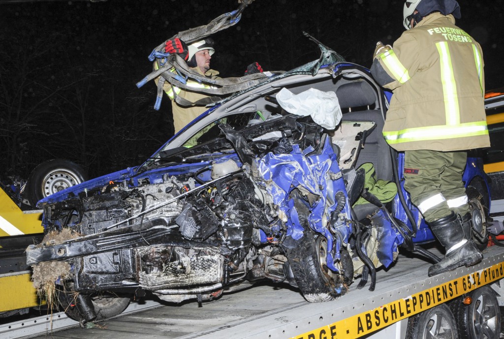 Verkehrsunfall in Tötens