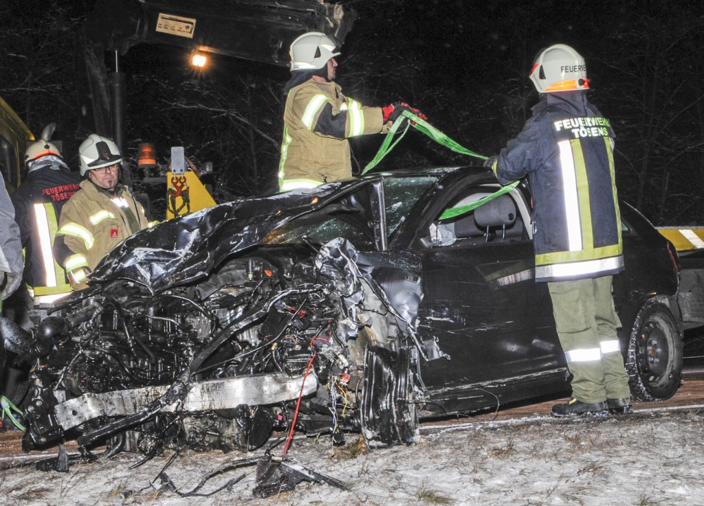 Verkehrsunfall in Tötens