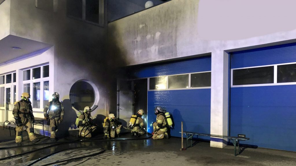 Garagenbrand in Landeck