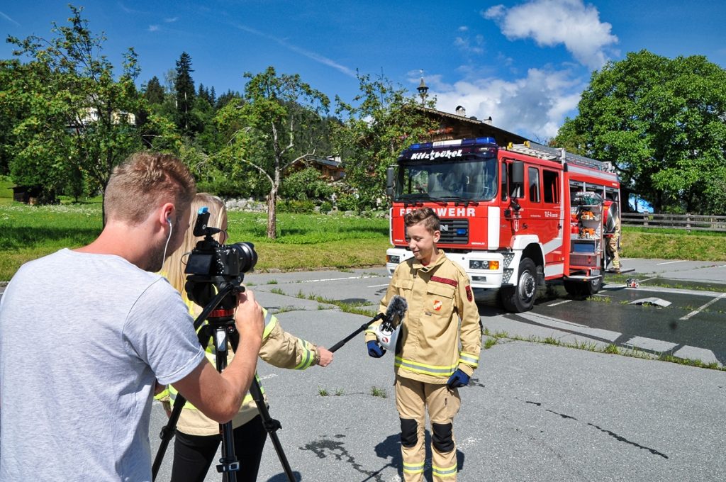 Young Kitz: Feuerwehrjugend im Kitzbüheler Stadtsender