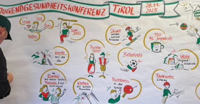 Von Jugendlichen für Jugendliche 💪🧠
Zweite Tiroler Jugendgesundheitskonferenz im Bezirk Kitzbühel

Am Freitag wurden in St. Johann in Tirol 14 Gesundheitsprojekte präsentiert, an denen insgesamt rund 1100 Jugendliche mitgewirkt haben.

Von Stressbewältigung & Mental Health, Bewegung, Ernährung und Suchtprävention – Gesundheit, gedacht aus Sicht der Jugendlichen und für Jugendliche.

HipHop & Breakdance 💥 Ruheraum zum Runterkommen 🧘‍♂️ Gesundheits-Rallye 🚴‍♀️ Skate-Workshop 🛹 – so lebt Jugend Gesundheit heute: kreativ, bewegt & miteinander.
Mit Ernährung, Mental-Strength & Safety-Wissen stärken wir gemeinsam ein gesundes, starkes Miteinander ❤️🔥

Bis 2028 finden Jugendgesundheitskonferenzen in allen Tiroler Bezirken statt.
Mehr Infos: www.jugendgesundheit.tirol

#feuerwehrtirol #feuerwehrjugendtirol  #Jugendgesundheit #LandTirol #POJAT #stjohannintirol #kaisersaalstjohannintirol